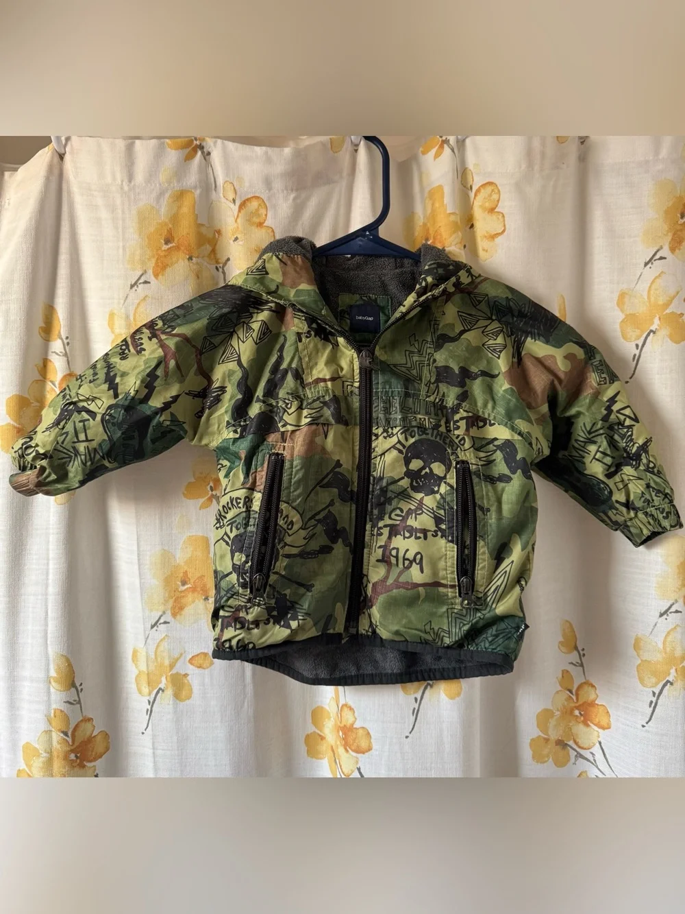 Baby Gap Camo Fleece Lined Jacket